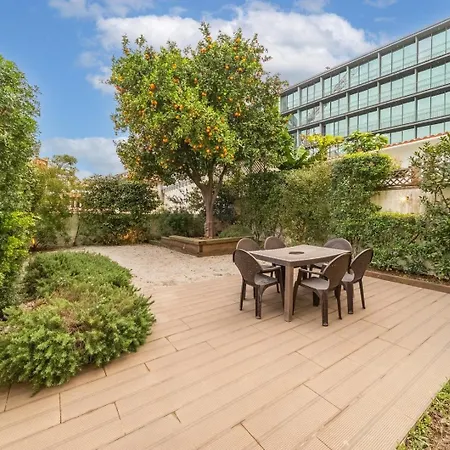 아파트 Guestready - Saldanha Building Garden *